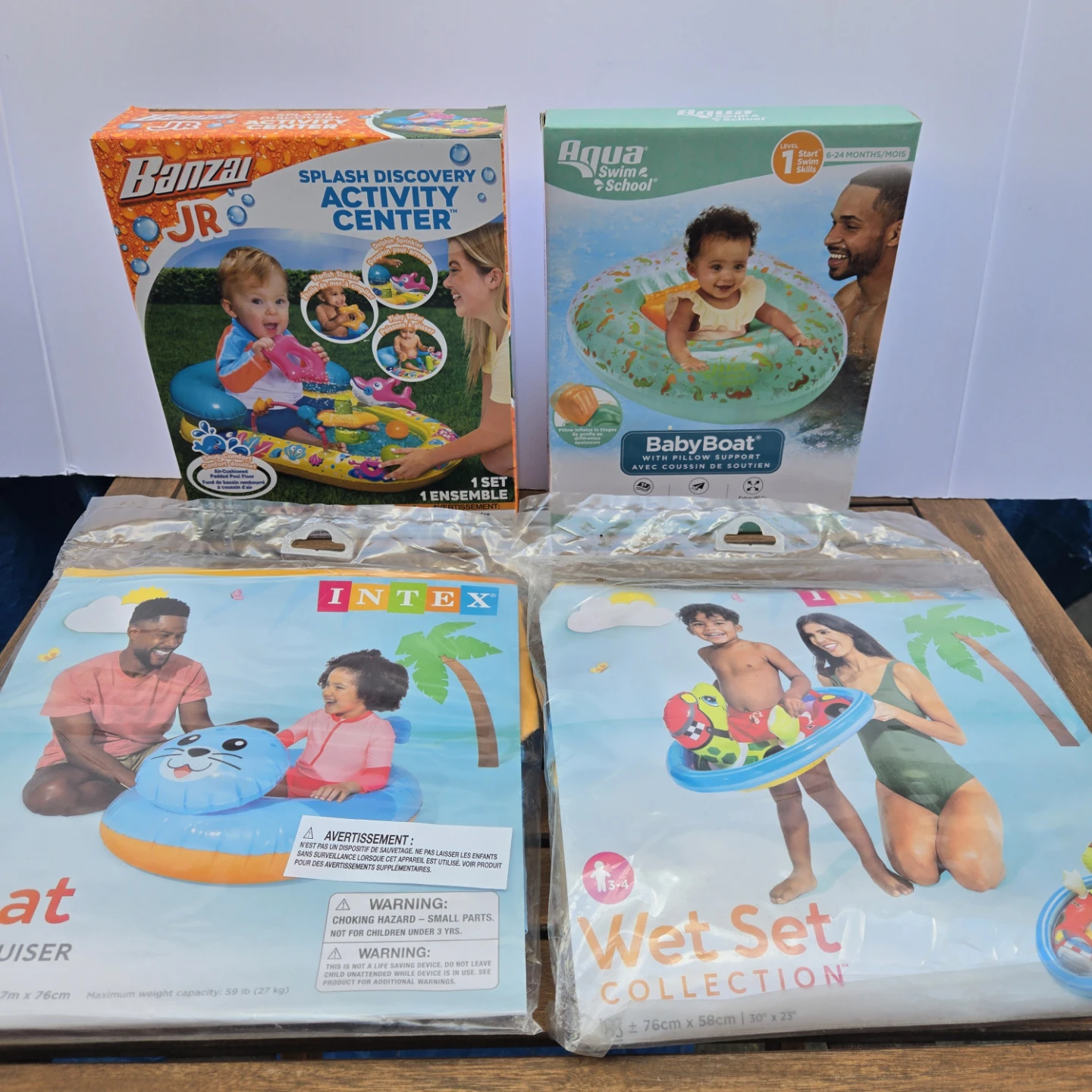 Brand new inflatable kids pool toys 2 for 15