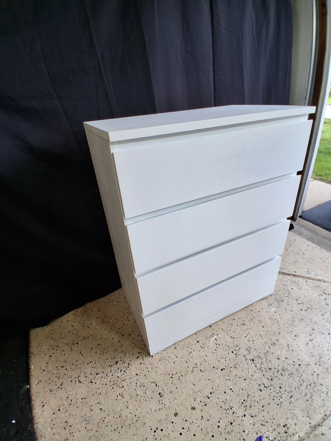 White 4-Drawer Dresser Chest - photo 4