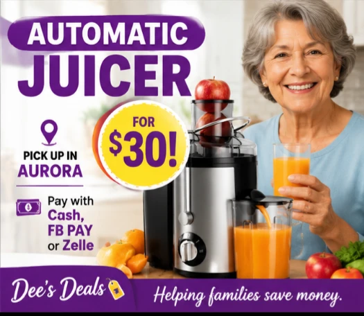 Automatic Juicer - $30 - photo 2