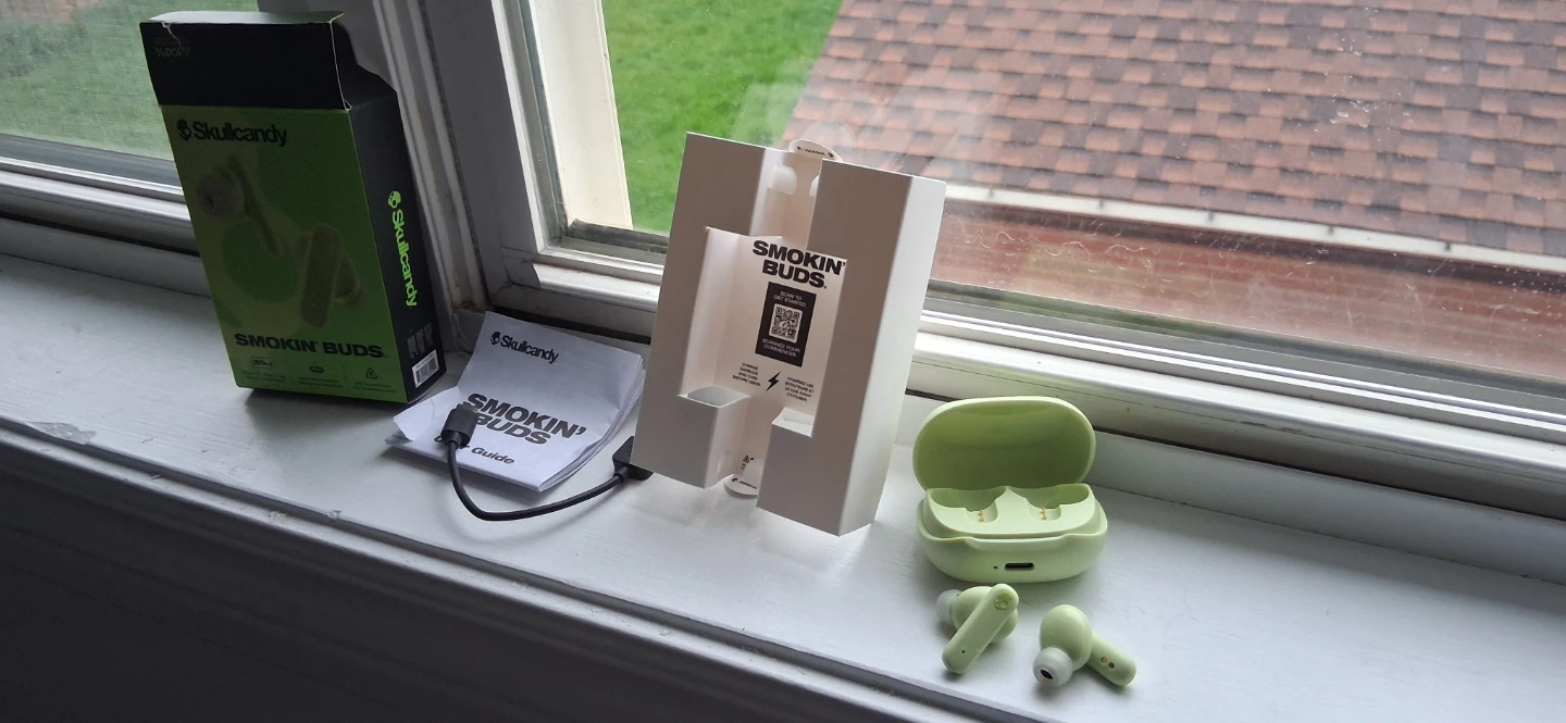 Skullcandy Smokin' Buds True Wireless Earbuds - Lime - photo 2