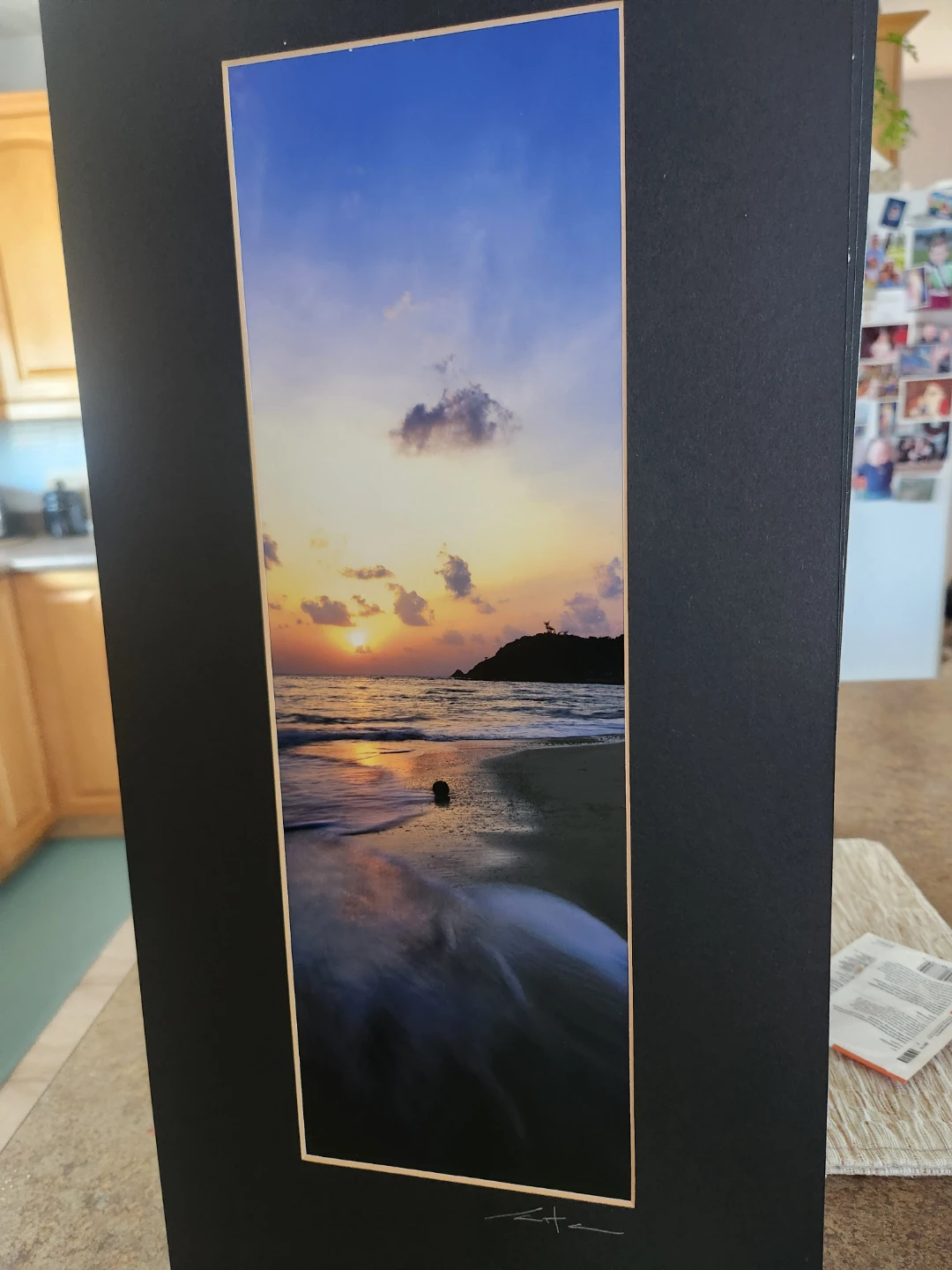 Framed Tropical Sunset Photo Prints (Set of 4) - photo 5