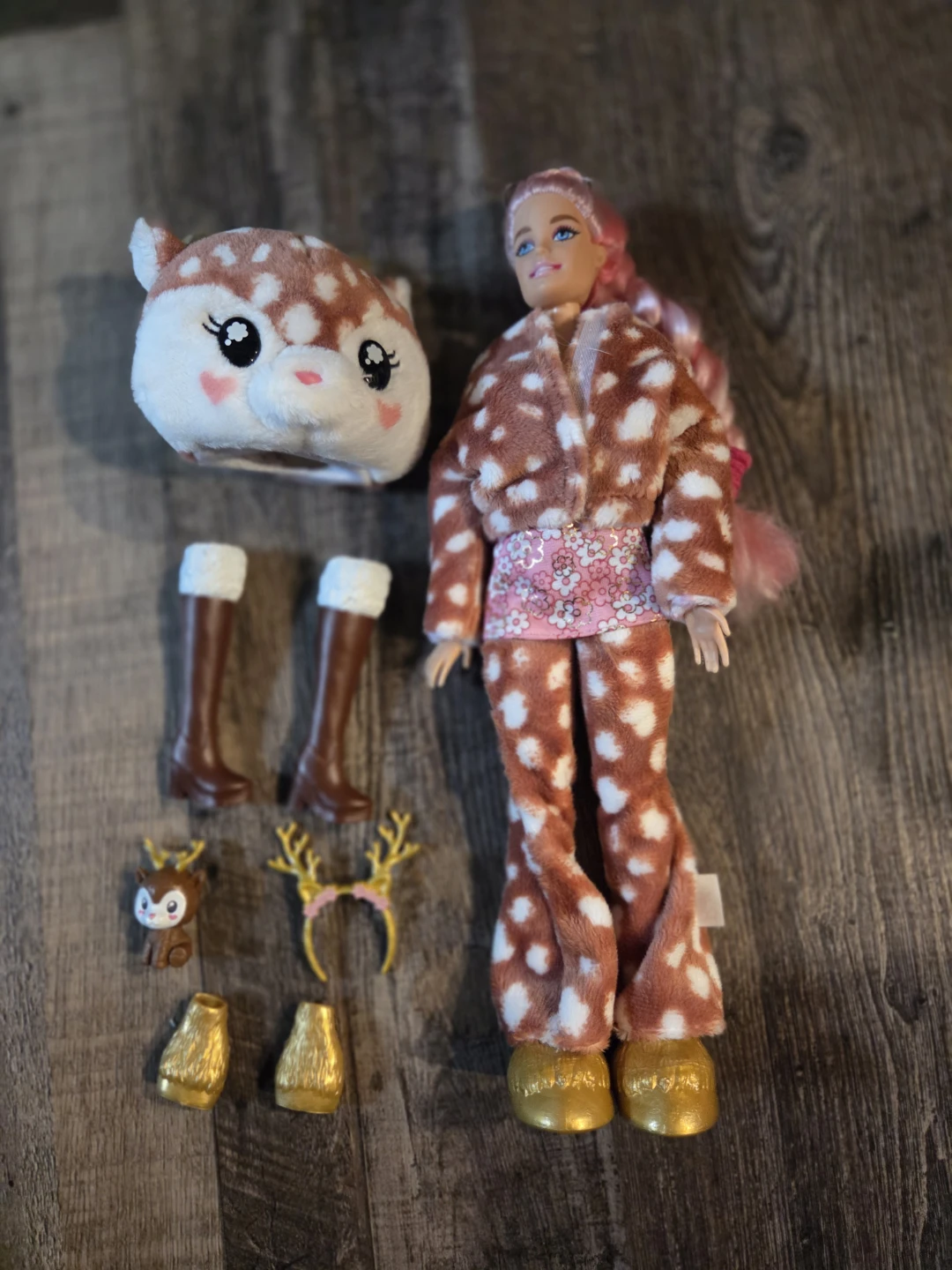 Barbie cutie reveal deer plush - photo 2
