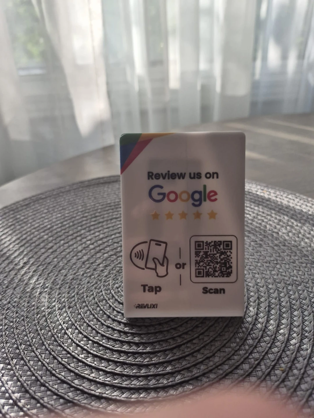 Google Review NFC Tap & QR Scan Stand - photo 2
