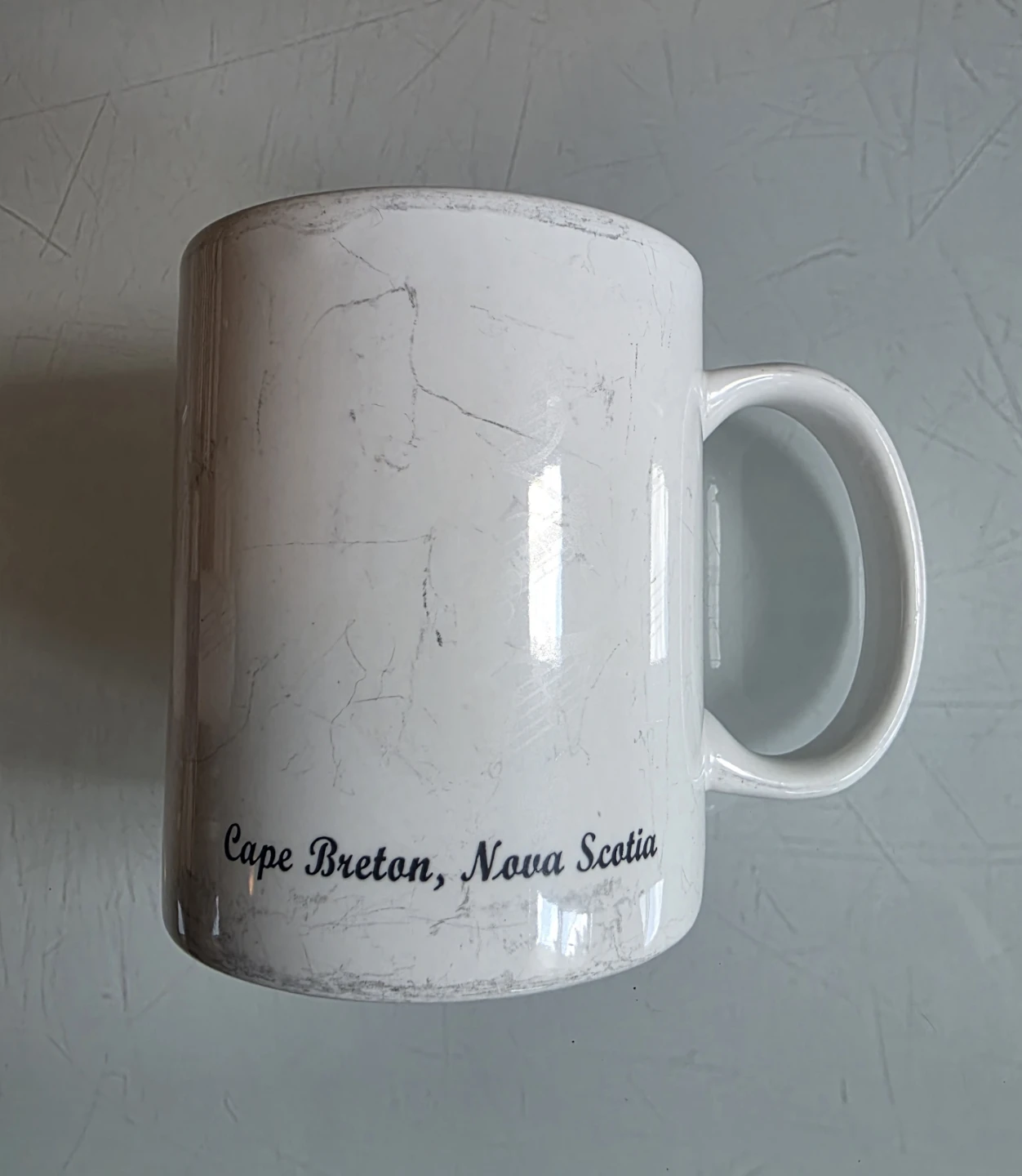Vintage Cape Breton Nova Scotia Coffee Mug Tall Ships Trading