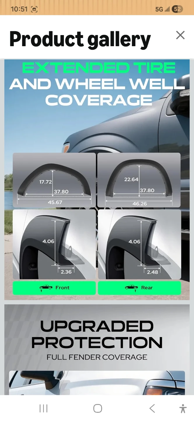 Fender Flares for Ram 1500 (2019-2024) - photo 2
