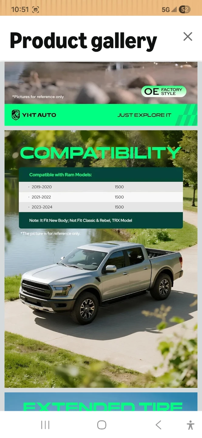 Fender Flares for Ram 1500 (2019-2024) - photo 3