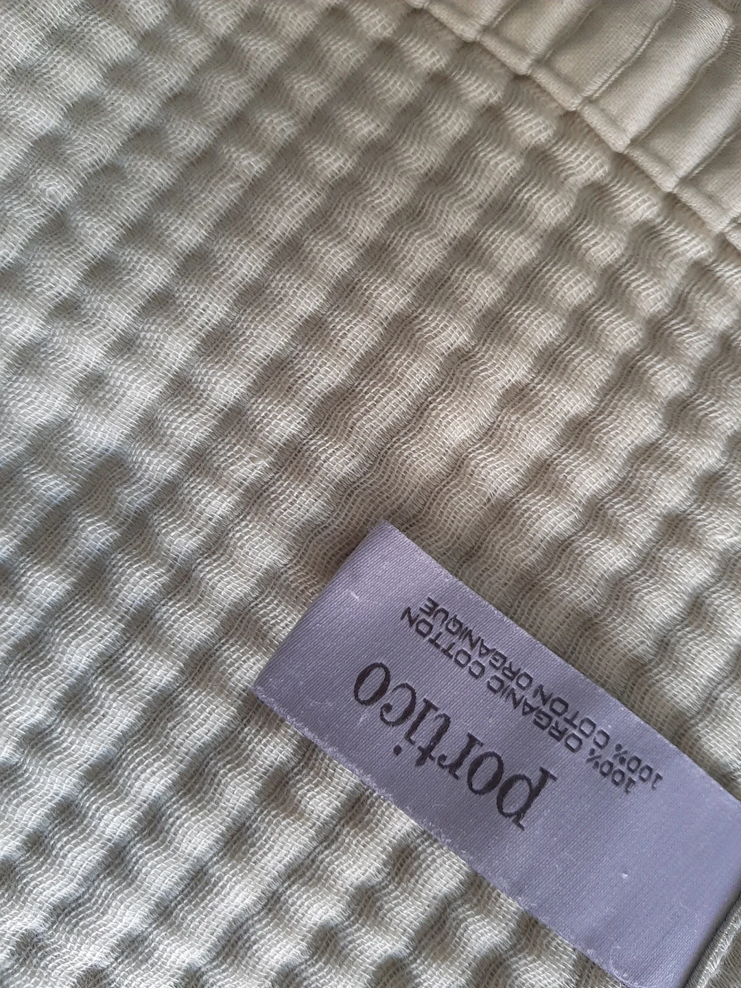 Portico 100% Organic Cotton Throw Blanket - photo 4