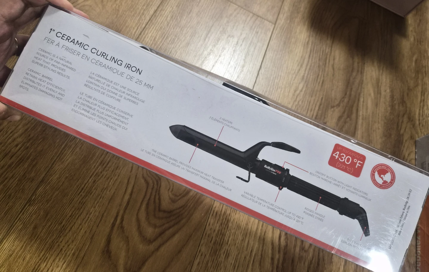 BaBylissPRO CERAMIX XTREME 1" Curling Iron - photo 4