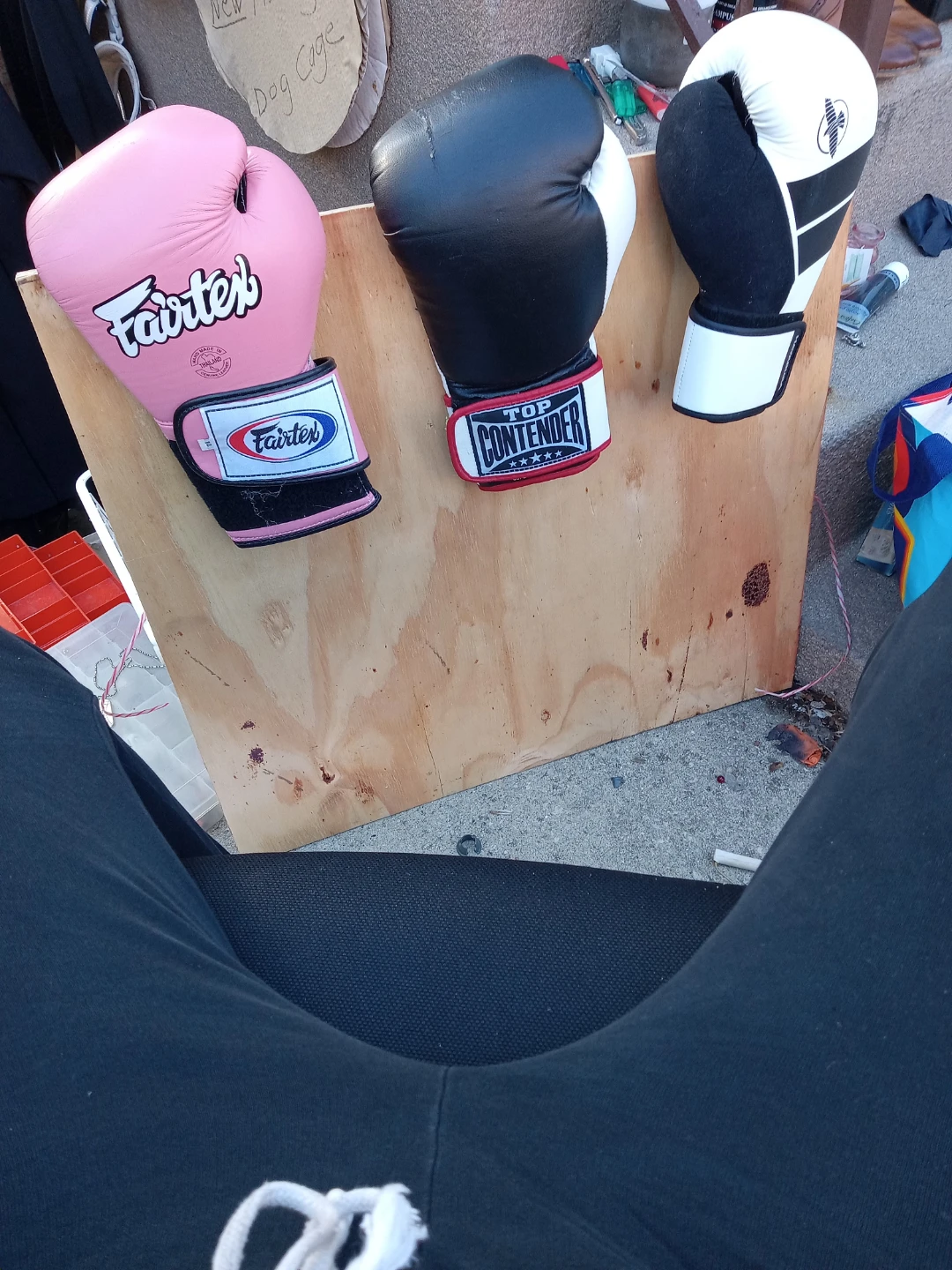 New and used boxing gloves for sale.  Not free. !!!!