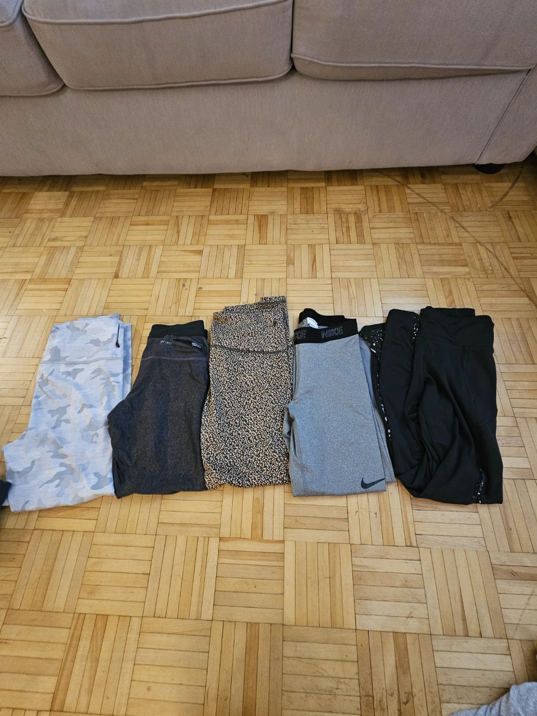 Bundle of 5 Athletic Leggings