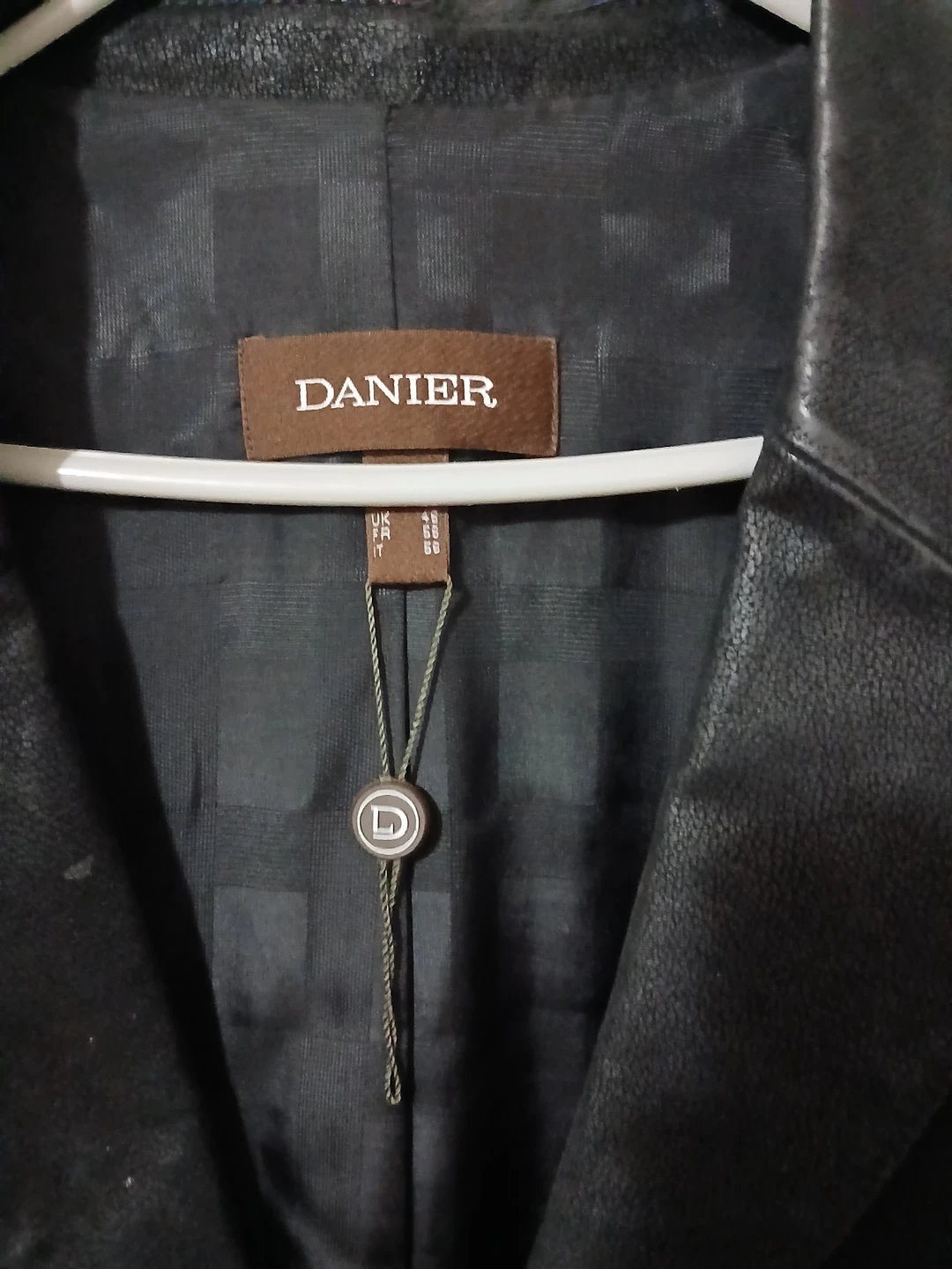 Danier Black Leather Blazer Jacket - photo 2