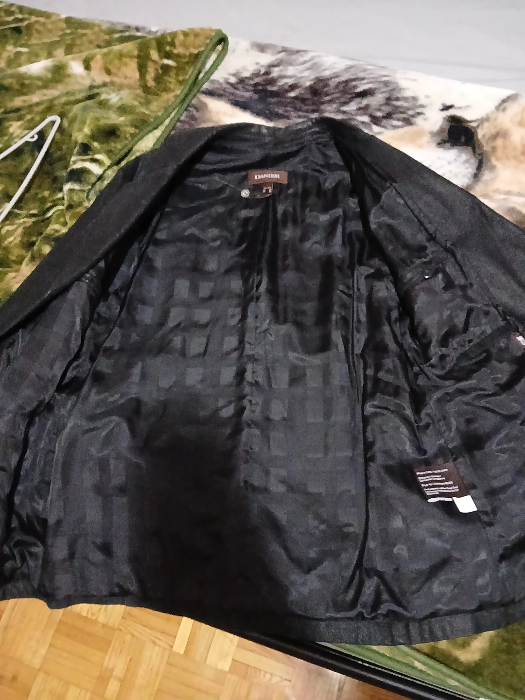 Danier Black Leather Blazer Jacket - photo 4