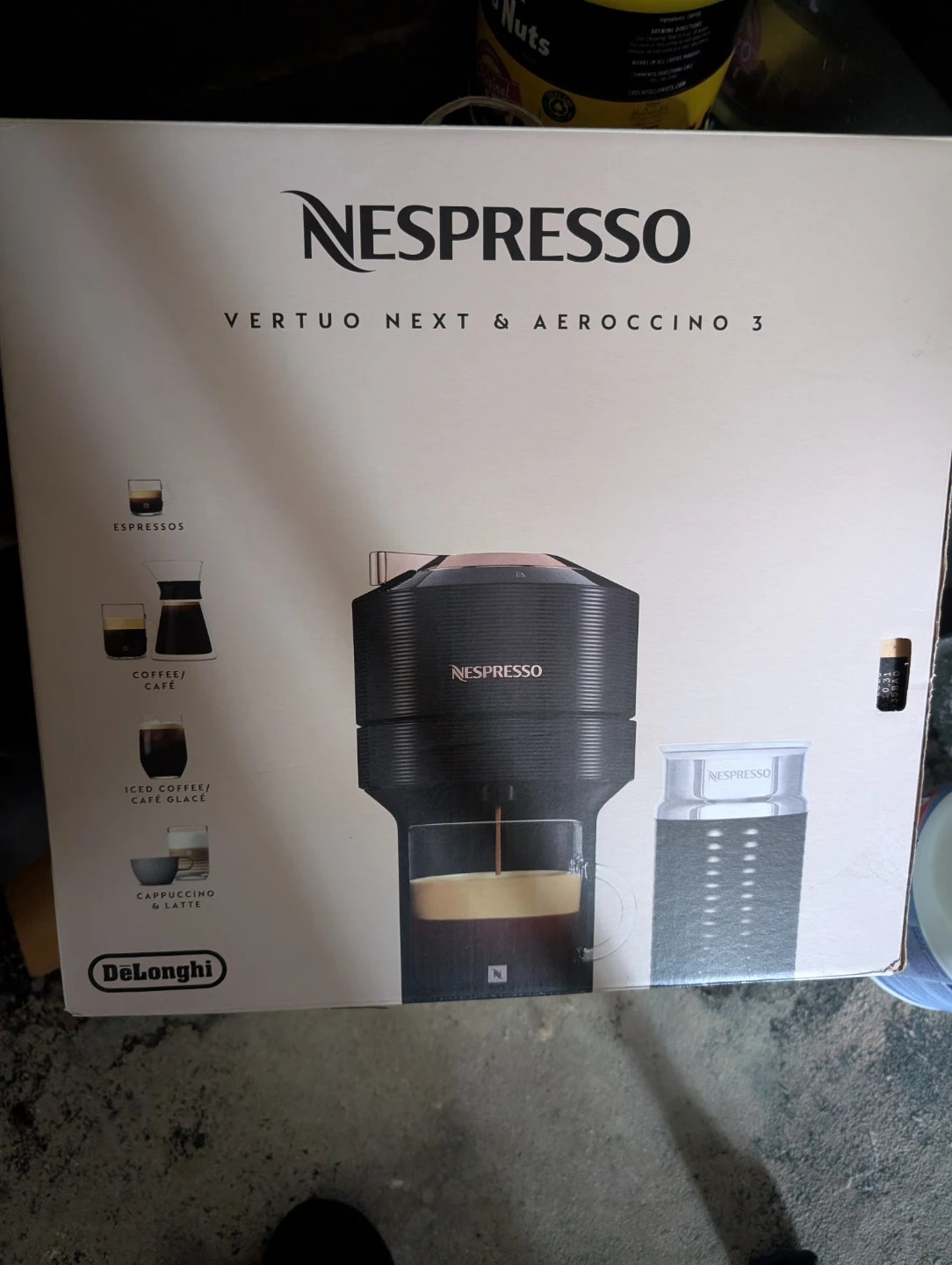 Nespresso Vertuo Next & Aeroccino 3 Coffee and Espresso Maker