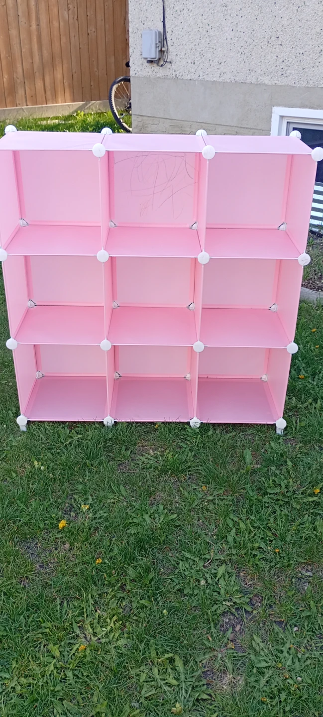 Pink Cube Storage Unit - photo 3
