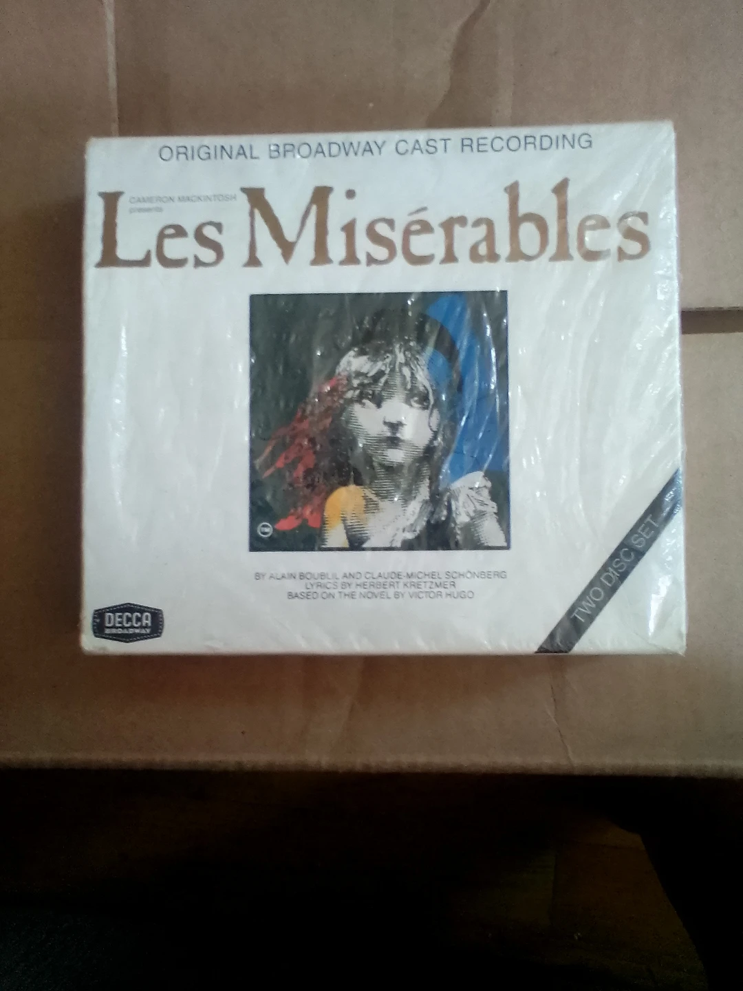 Les Misérables Original Broadway Cast Recording 2-Disc Set