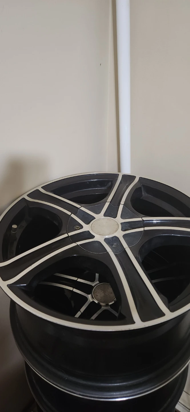 Alloy Rims - Black and Silver 5 -Spoke - photo 2