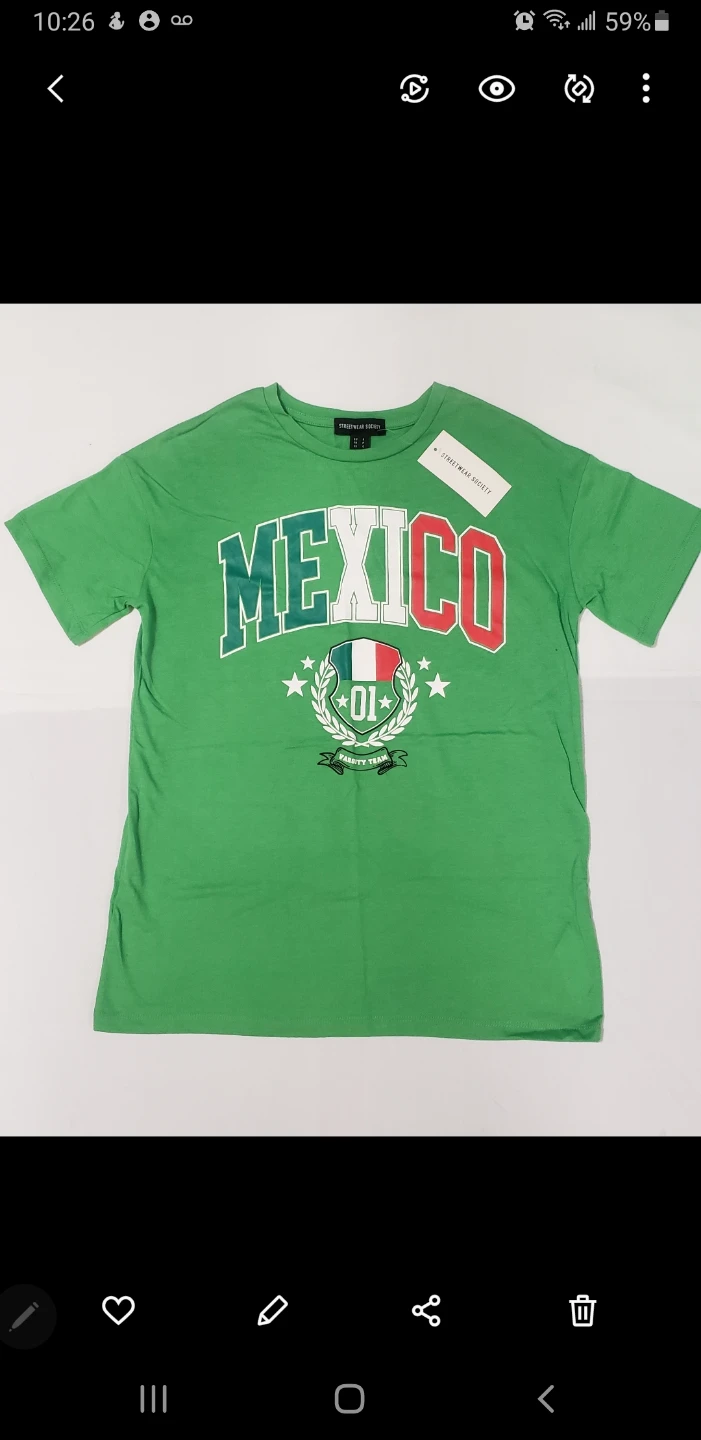 Brand new Mexico Mens Shirt Size S