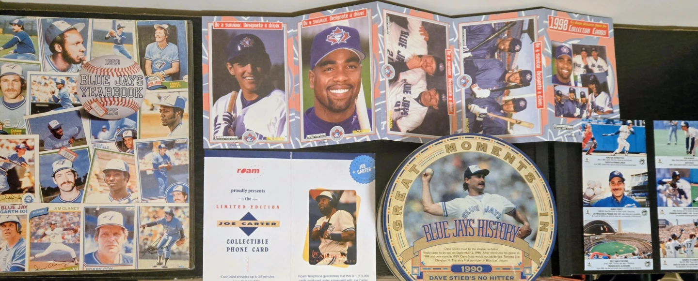 Vintage 1983-1998 Blue Jays Rare Memorabilia Lot