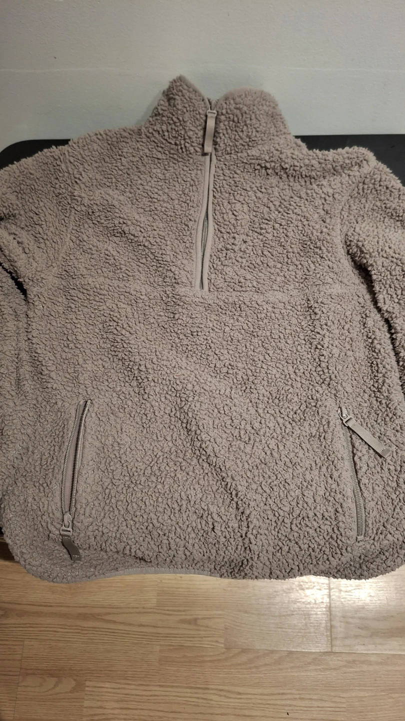 H&M Sherpa Fleece Half-Zip Pullover S/M - photo 2
