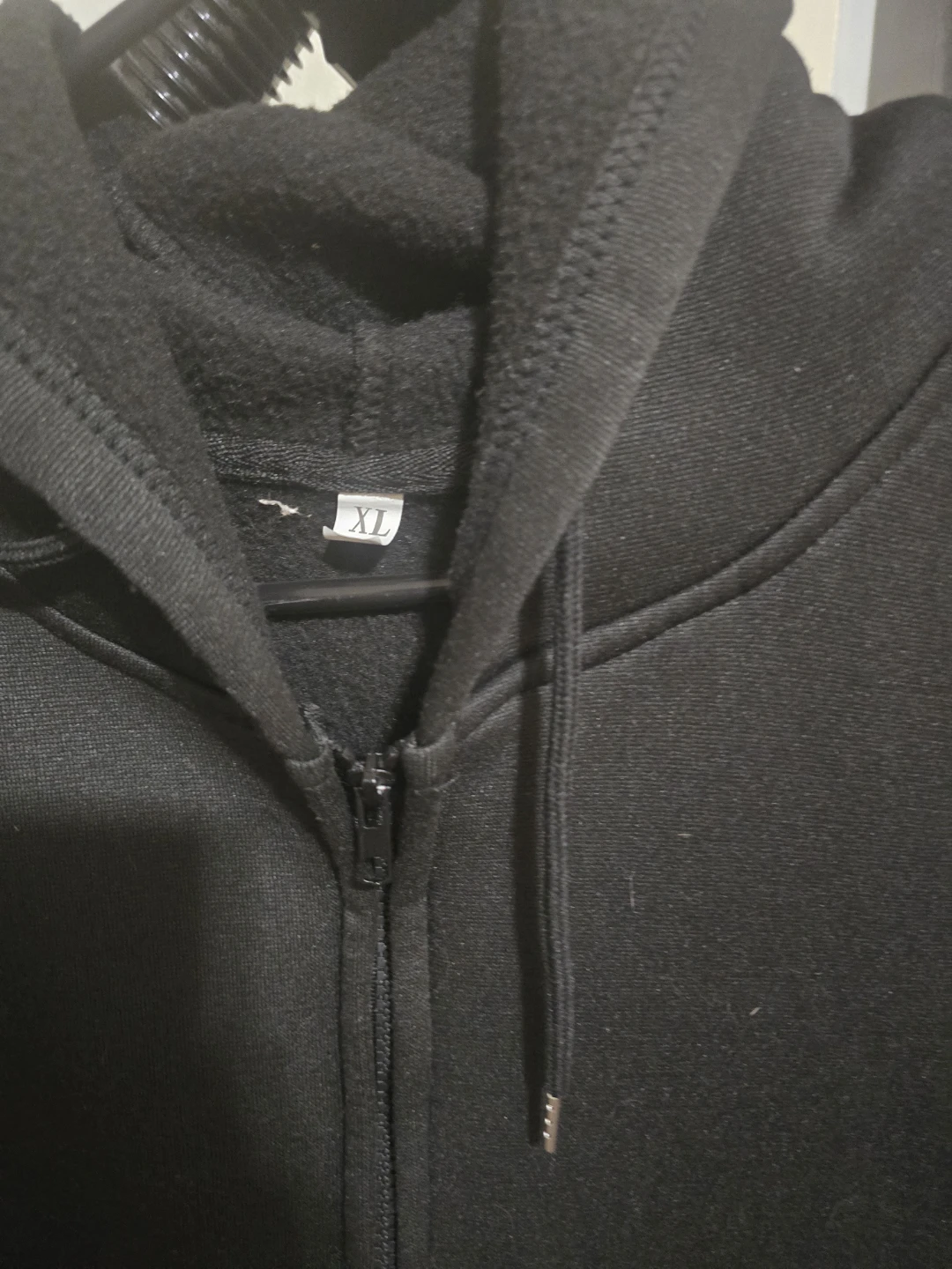 Black Zip-Up Hoodie - XL - photo 2