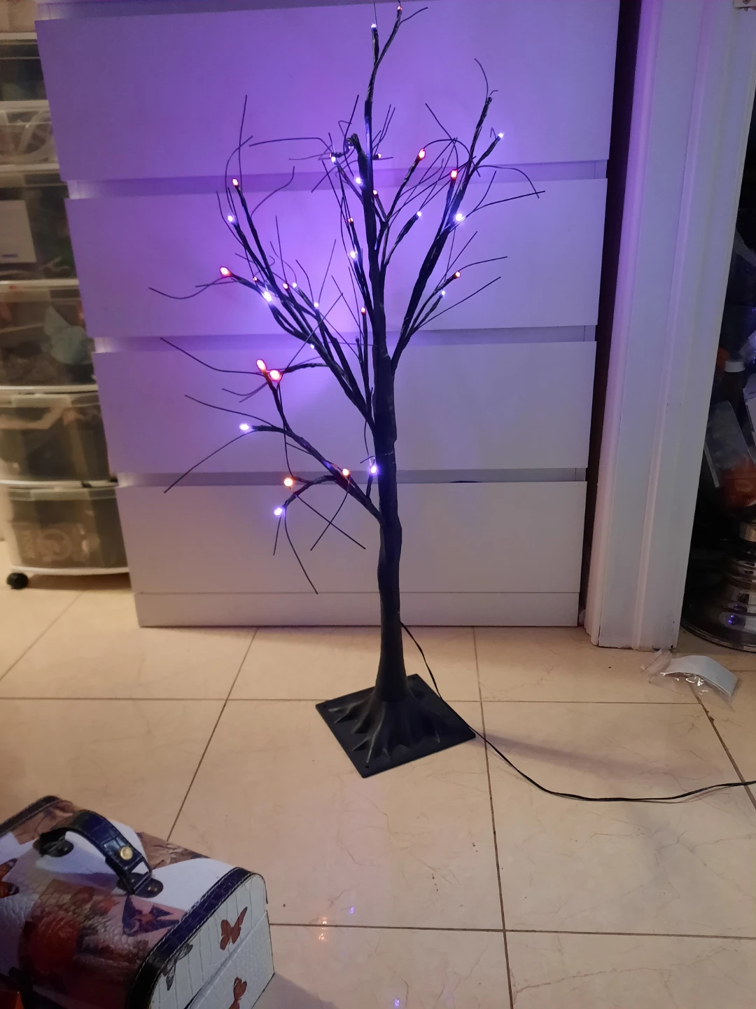 Decorative 3 FEET HIGH LED Tree Lights poolside party deck
