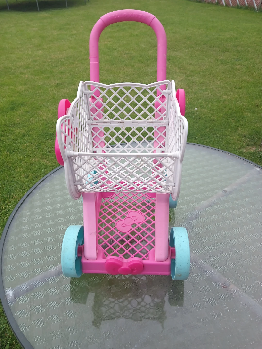 Hello Kitty Pink Shopping Cart Toy - photo 2