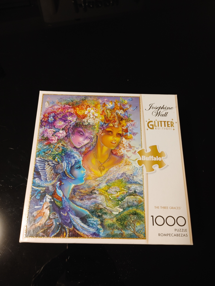 Josephine Wall The Three Graces Glitter  1000 Piece Puzzle - photo 2