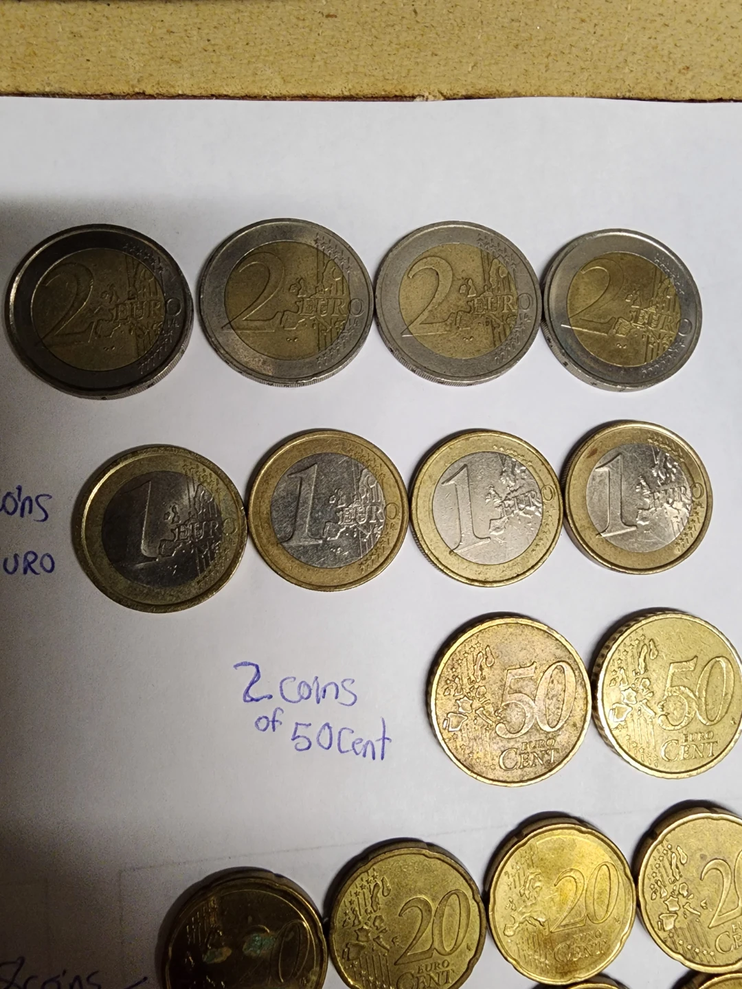 Assorted Euro Coins - photo 2