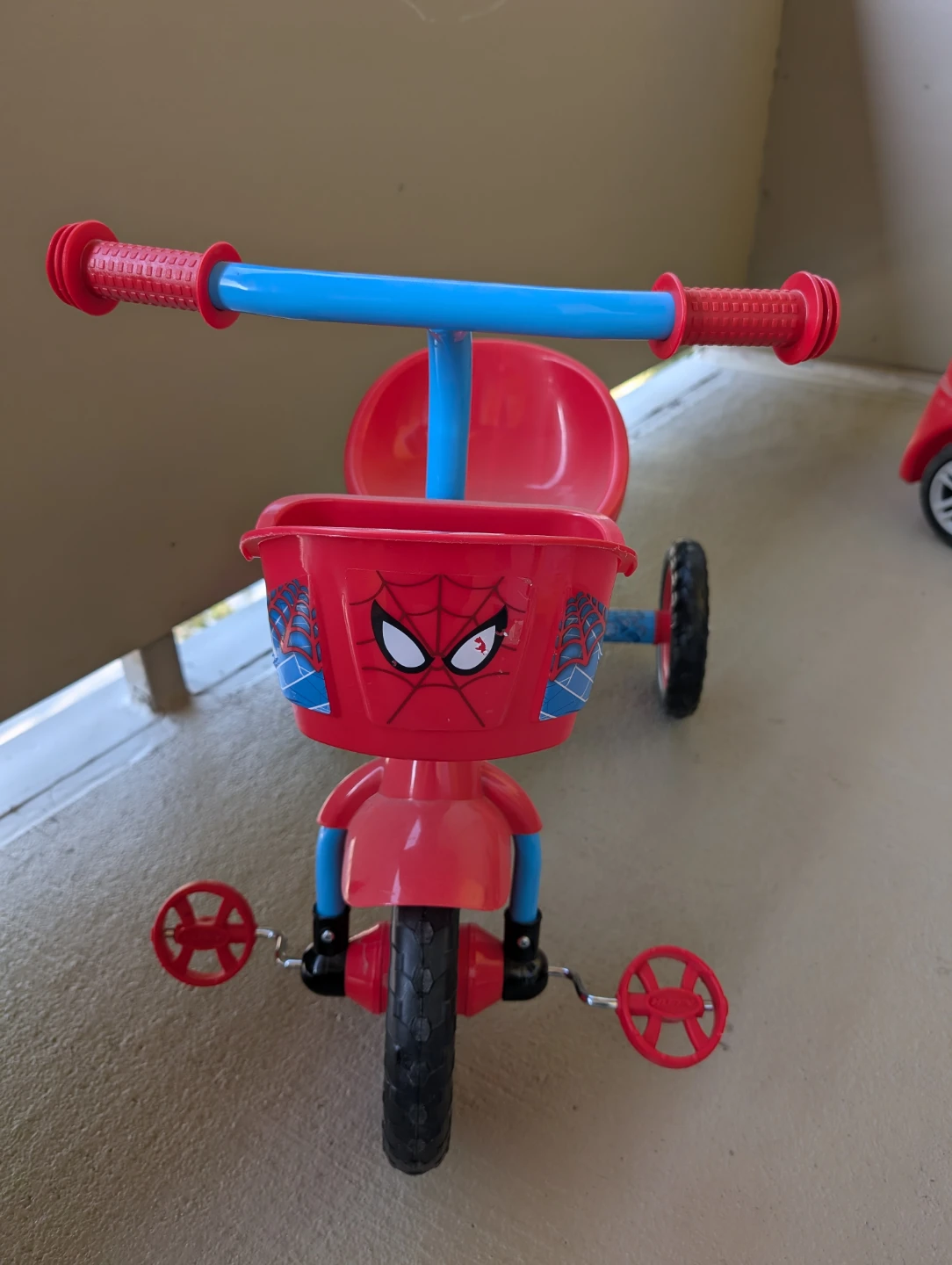 Spider-Man Kids Tricycle with Basket