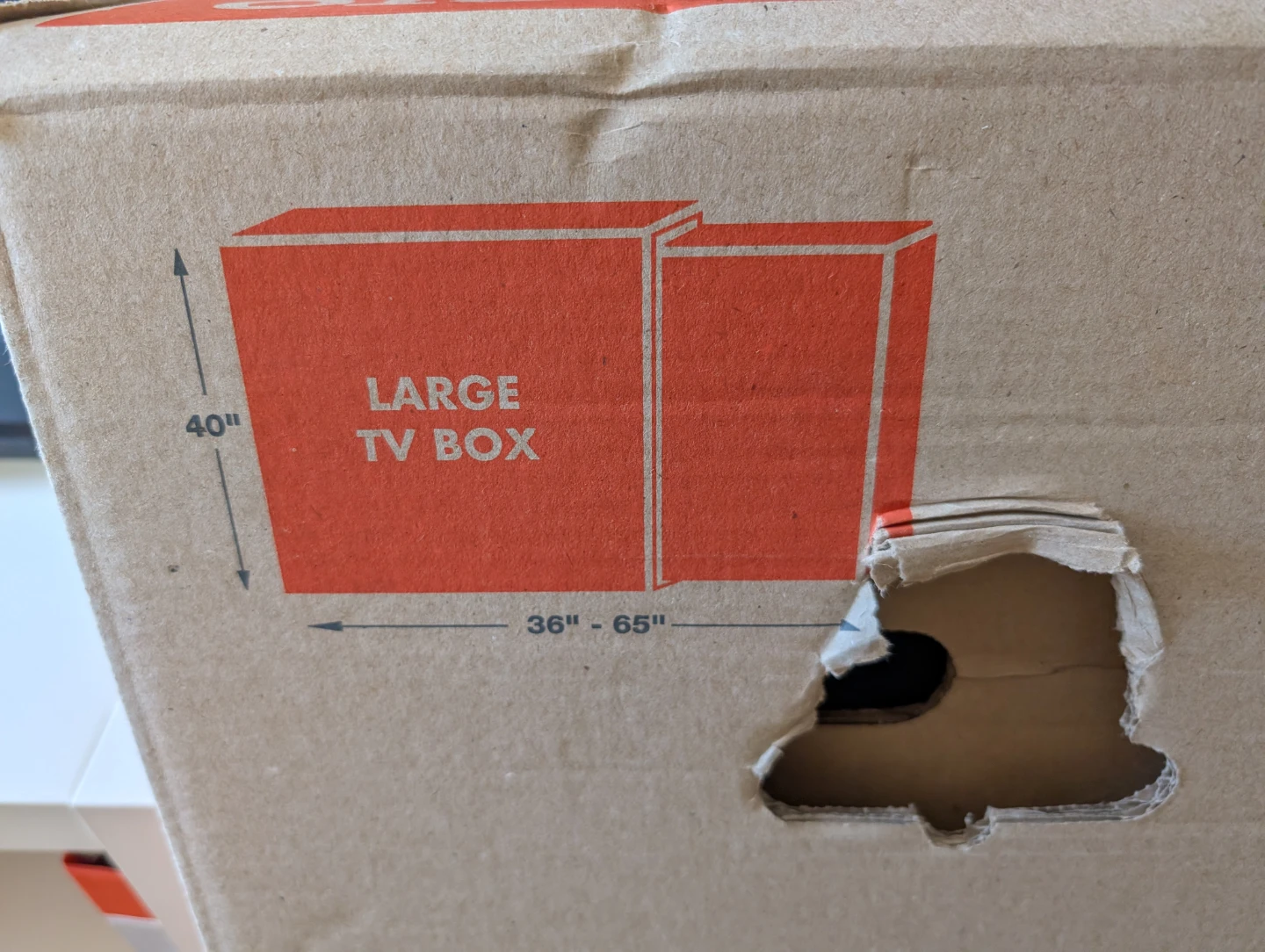 Adjustable TV Moving Box - photo 2