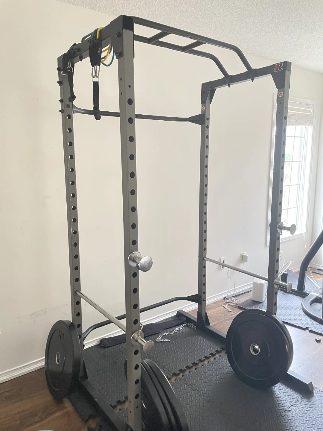 Home Gym / Power Rack Setup – $200