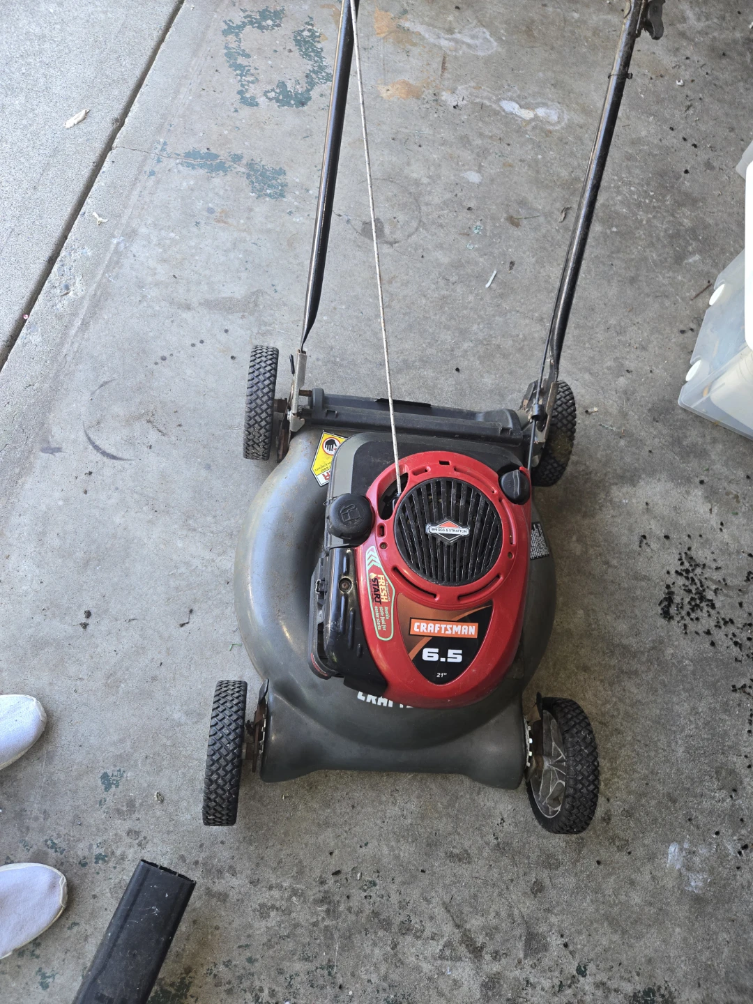 Craftsman 6.5 HP Lawn Mower - photo 2