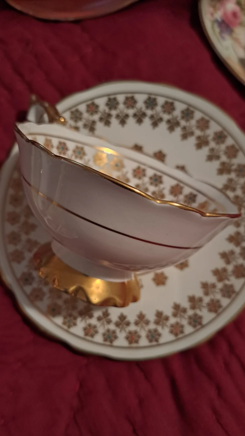 Set of 6 Vintage Teacups and Saucers - photo 4