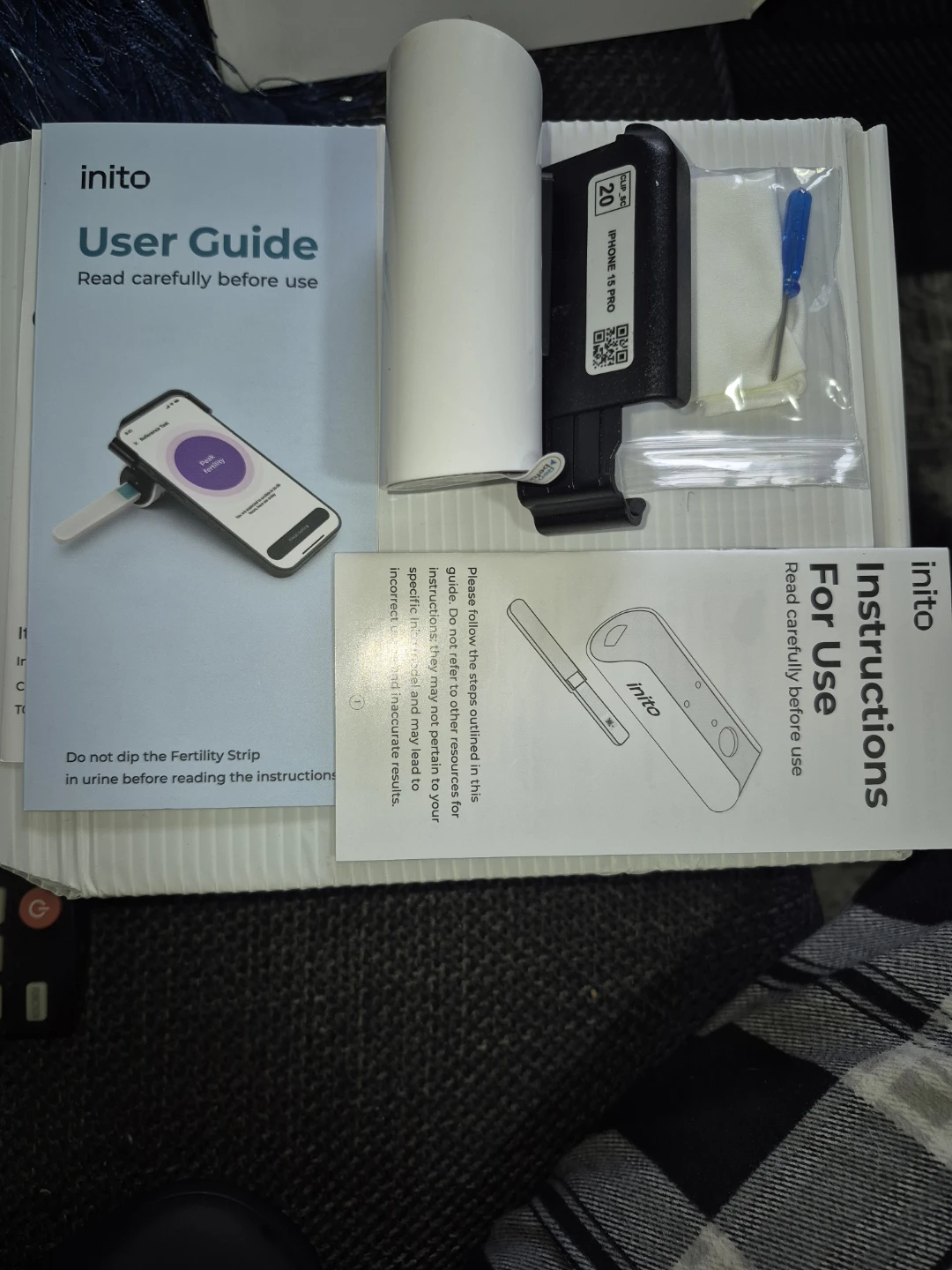 Inito Fertility Tracker & 15 Ovulation Test Strips - photo 2