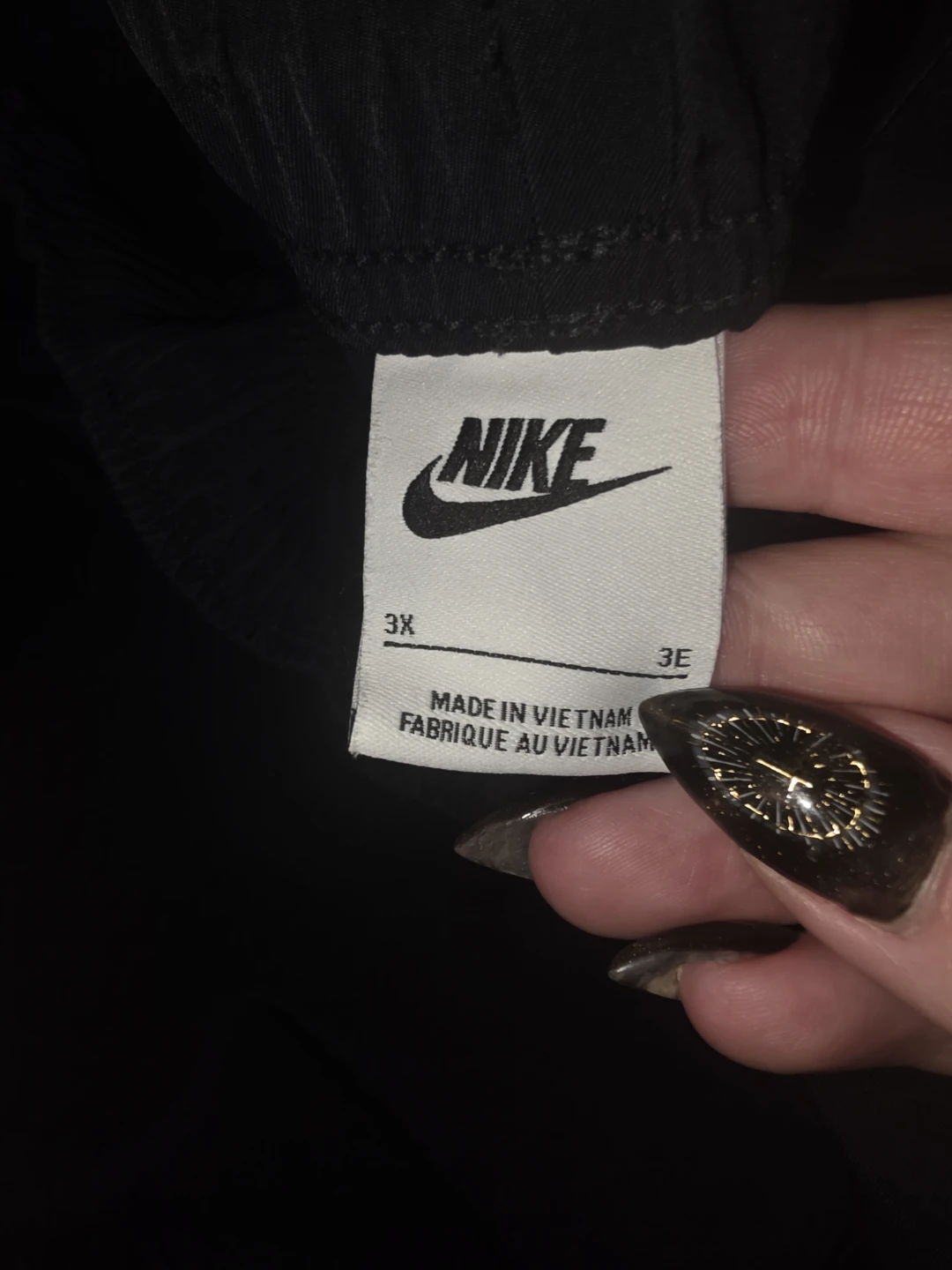 Nike Black Cargo Pants - Size 3X - photo 3