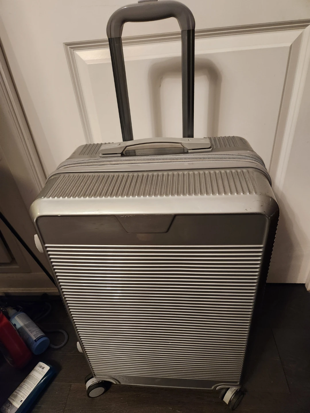 Silver Hardside Spinner Luggage