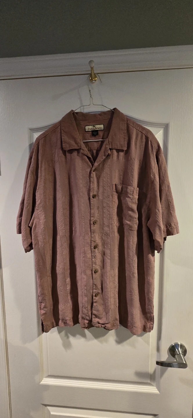Tommy Bahama Men's Silk Camp Shirt - Size L