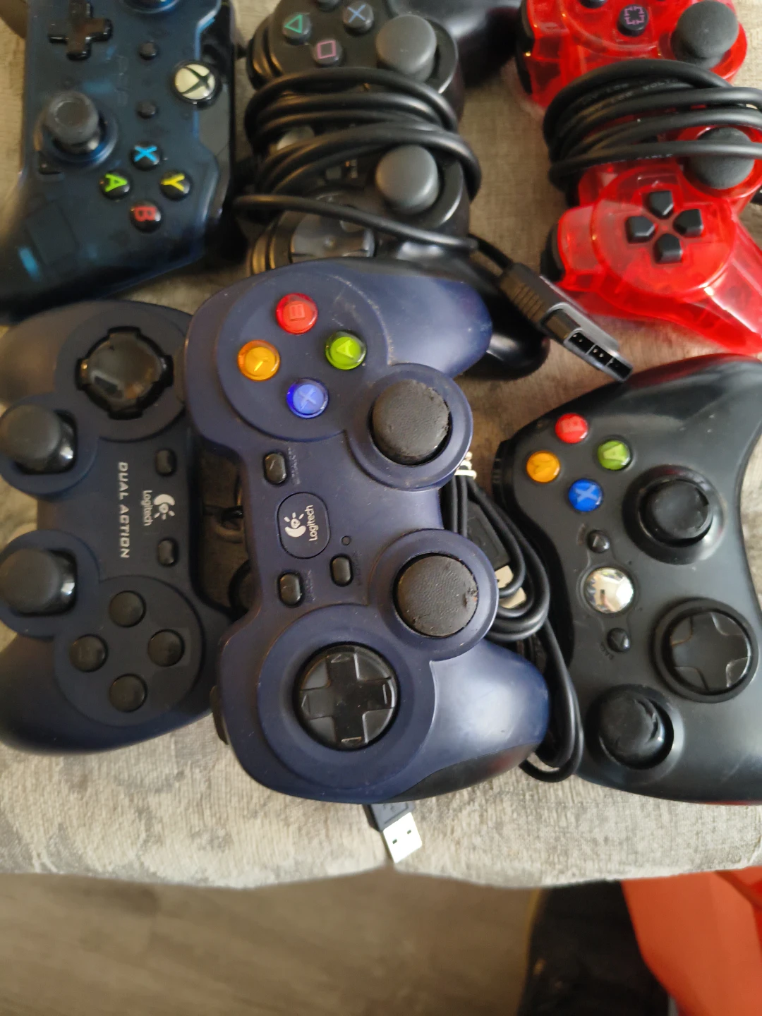 Logitech Dual Action & Logitech F310 Game Controllers Bundle