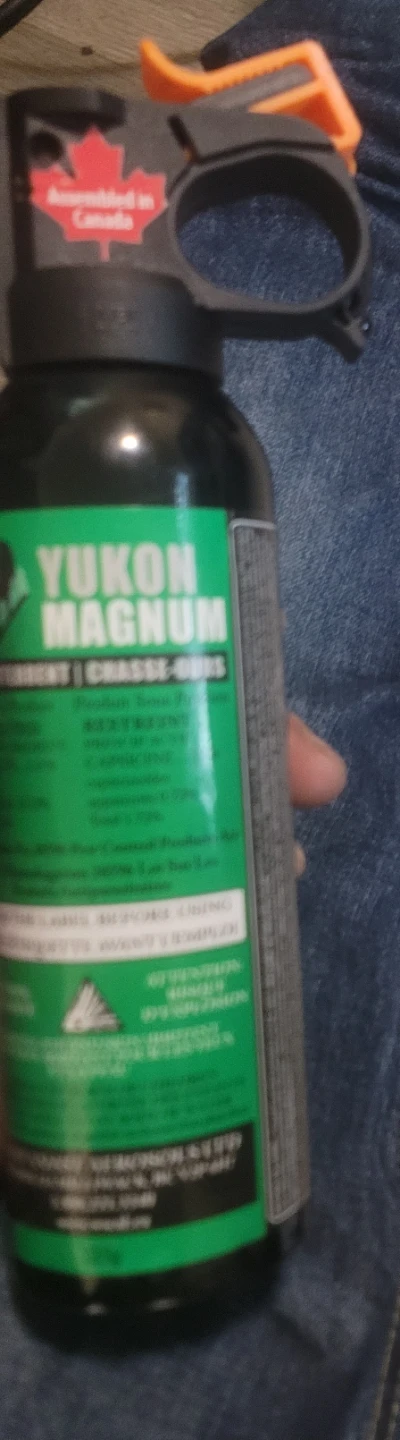 Yukon Magnum bear spray