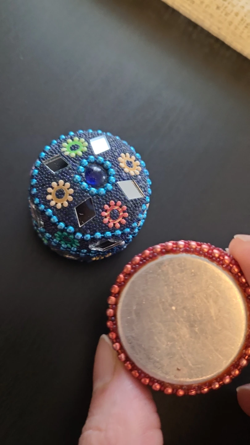 NEW Set of 2 Decorative Trinket Boxes - photo 4