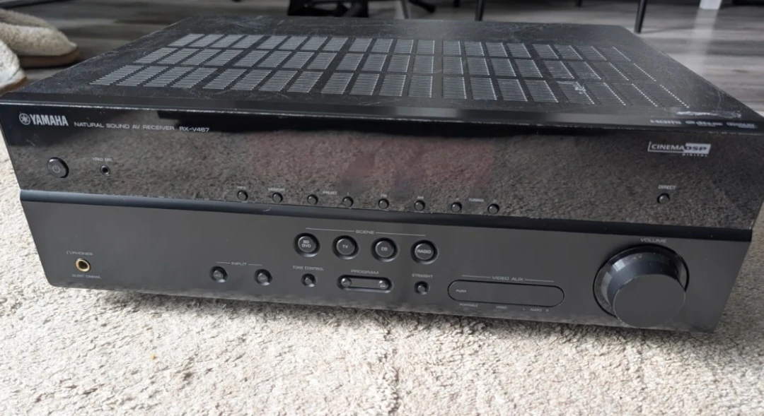 Yamaha Natural Sound AV Receiver RX-V467