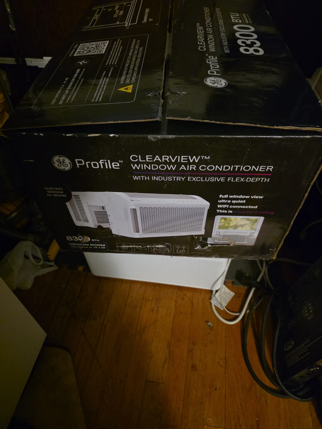 GE Profile ClearView Window Air Conditioner 8300 BTU