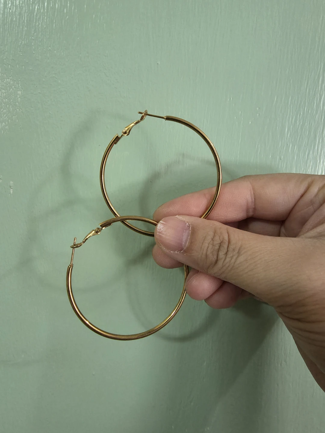 Gold Hoop Earrings