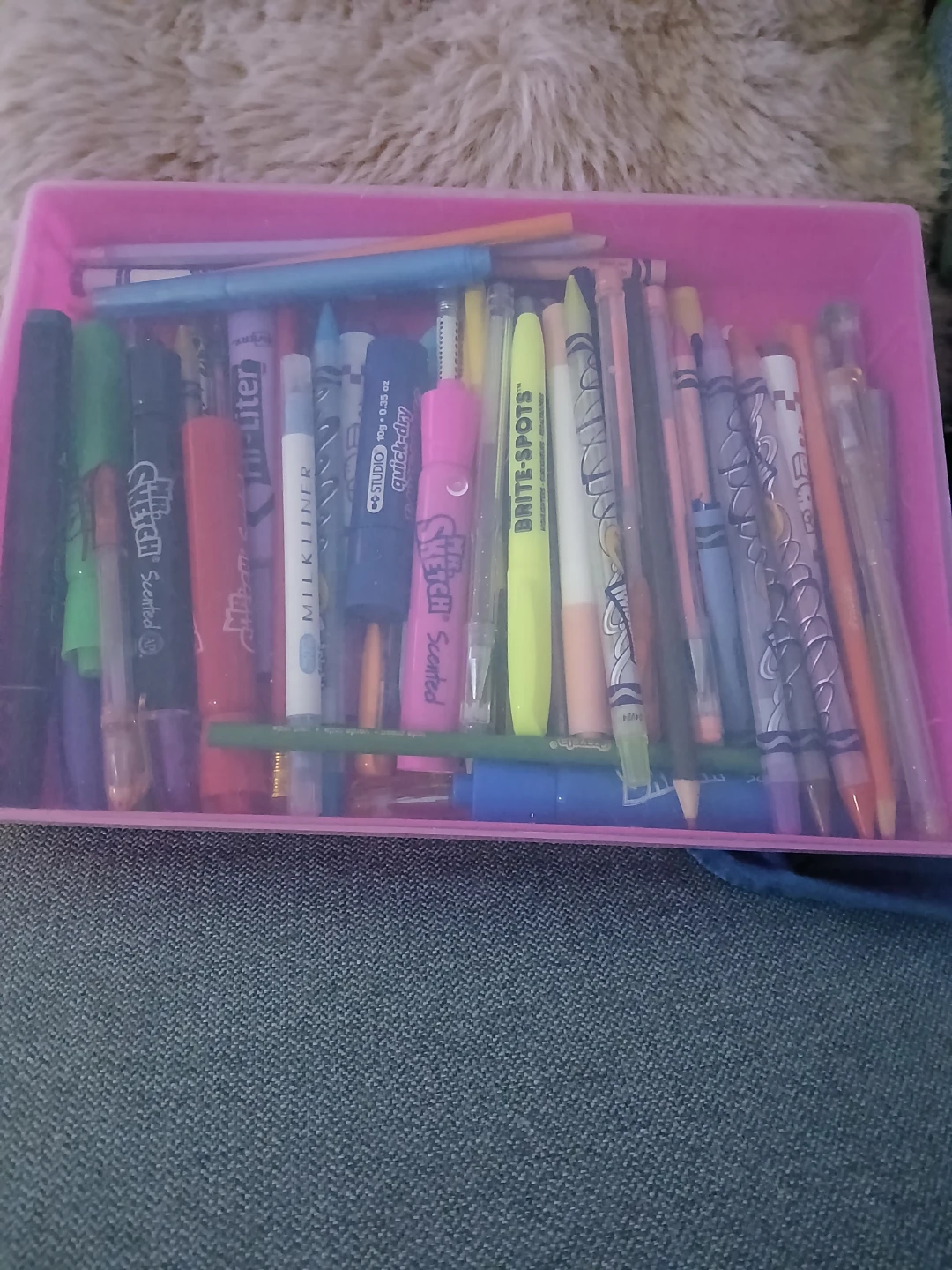Assorted Art Supplies for Kids