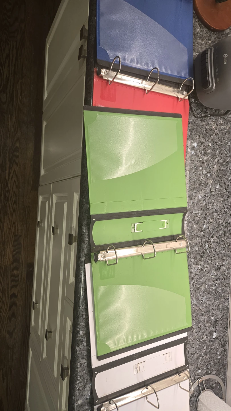 Binder Collection - Red, Blue, Green, White - photo 4
