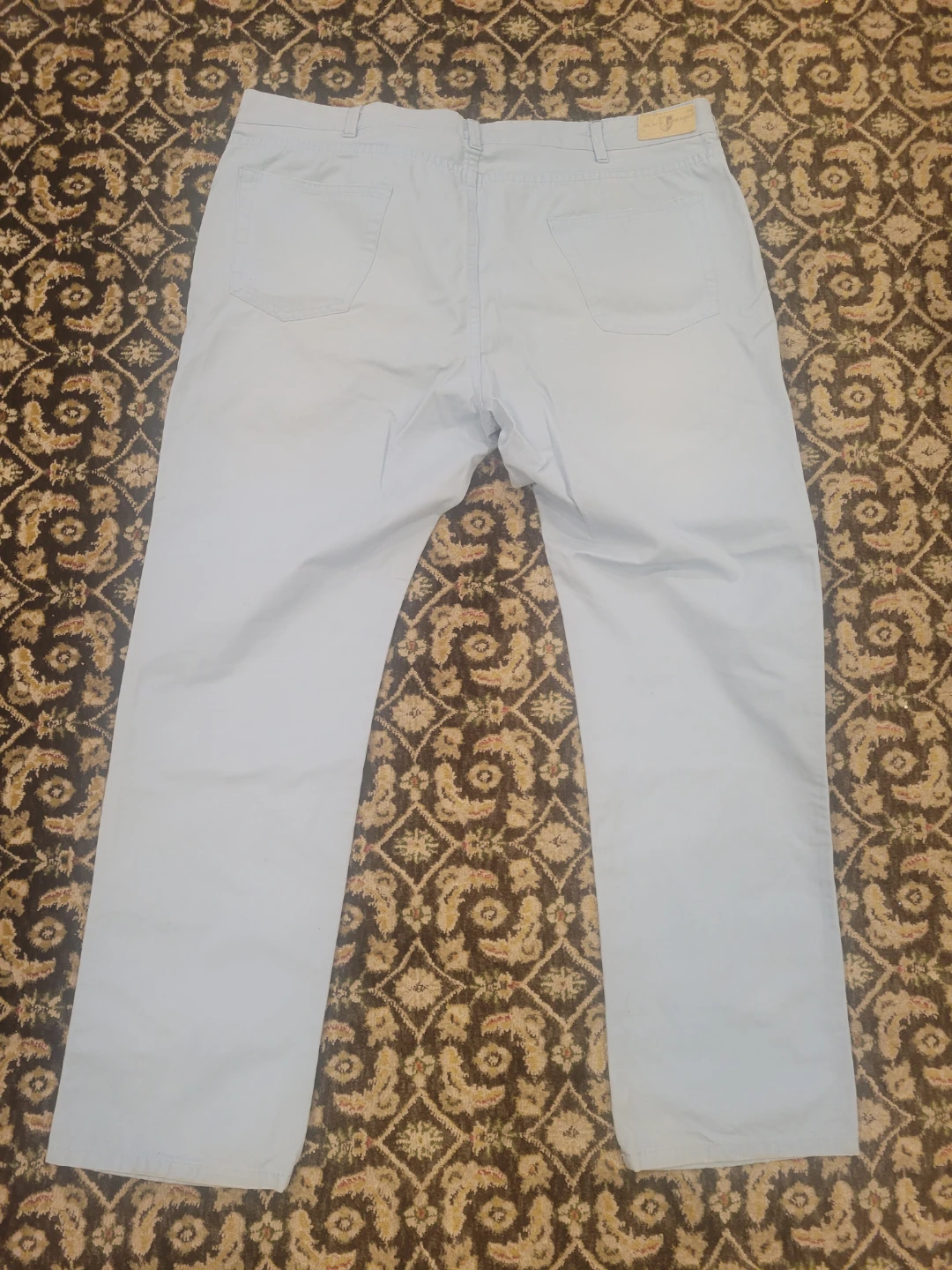 Light Blue Slim Fit Chinos - photo 2