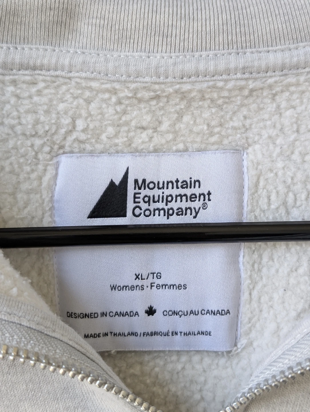 Mountain Equipment Company Quarter Zip Sweatshirt XL - photo 3