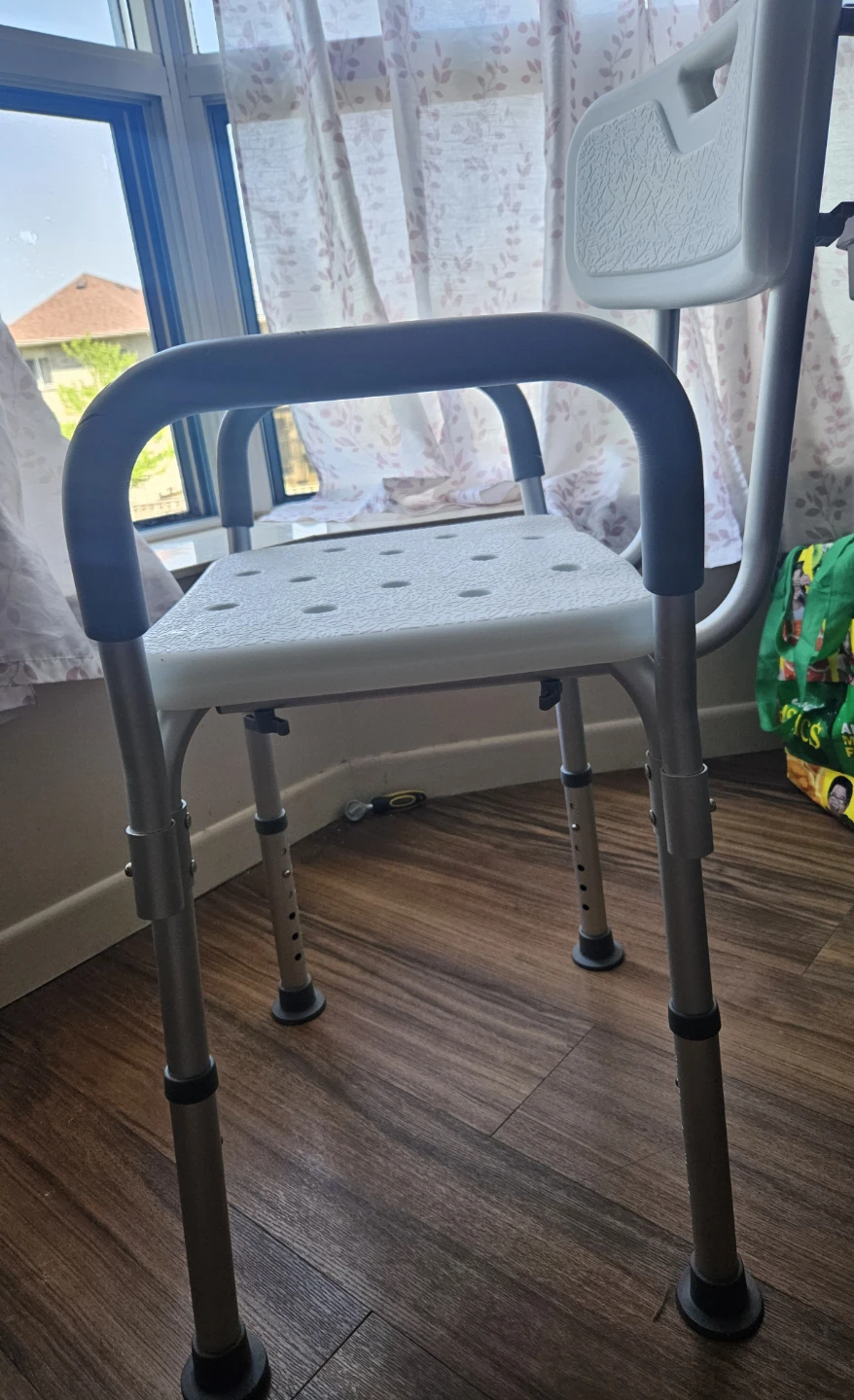 Adjustable Bath Safety Seat with Backrest - photo 5