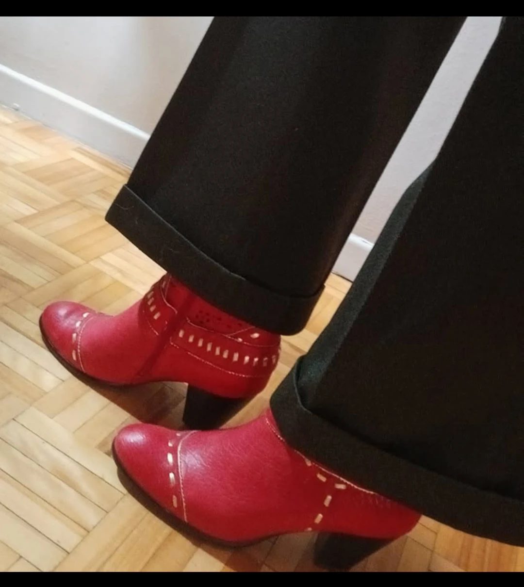 ❤️‍🔥Sale❤️‍🔥Red Women's cowboy boots genuine Leather - photo 3