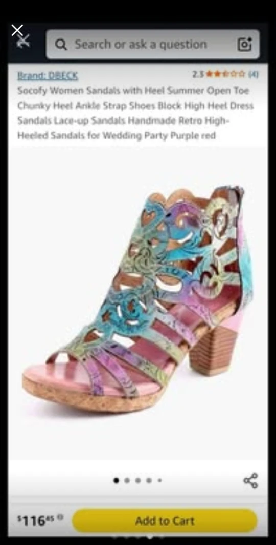 Pretty Women's Open Toe Heels Size 41 - photo 4